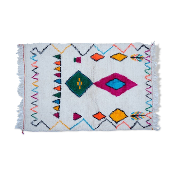 Tapis berbère coloré 138x101cm