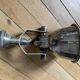 vintage silver metal wall light 250901