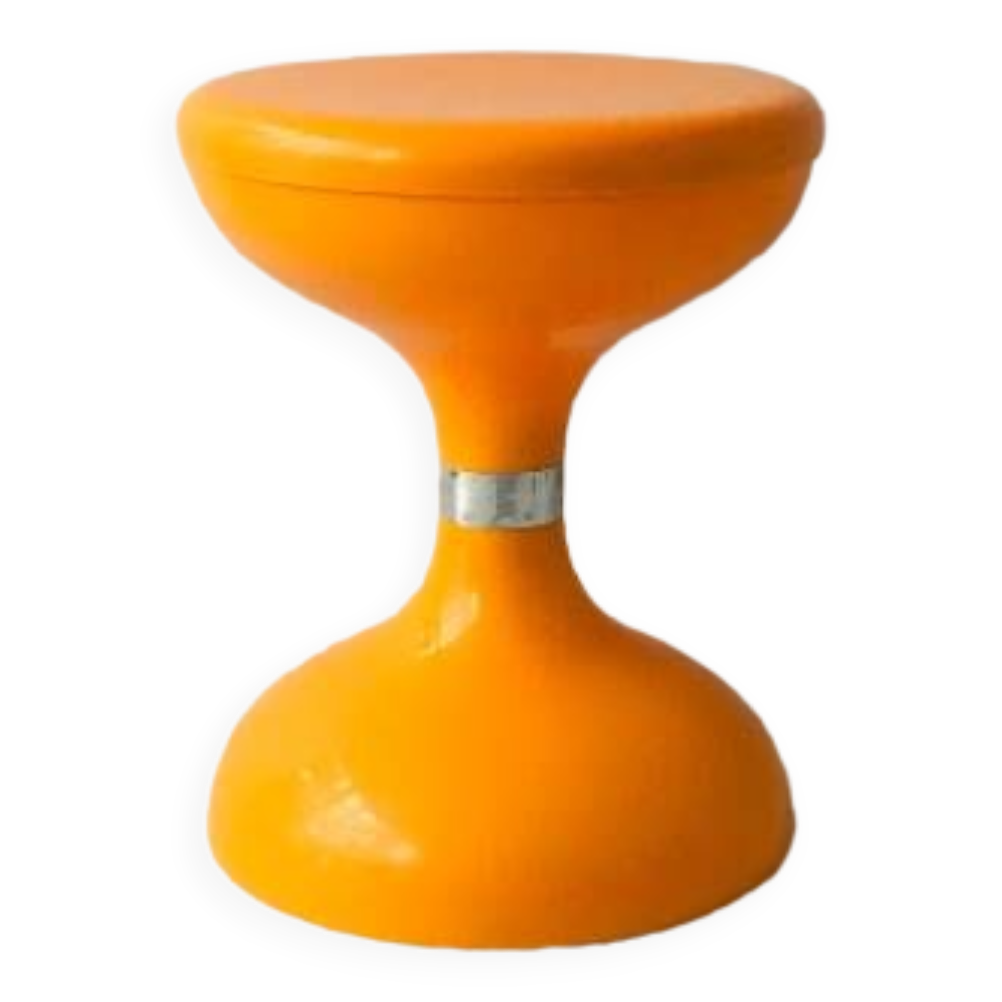 Tabouret orange diabolo Robur Sgarabello