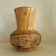 Vase wood art brut 1970