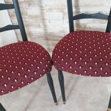 Set of 2 Italian chairs