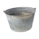 Zinc bucket
