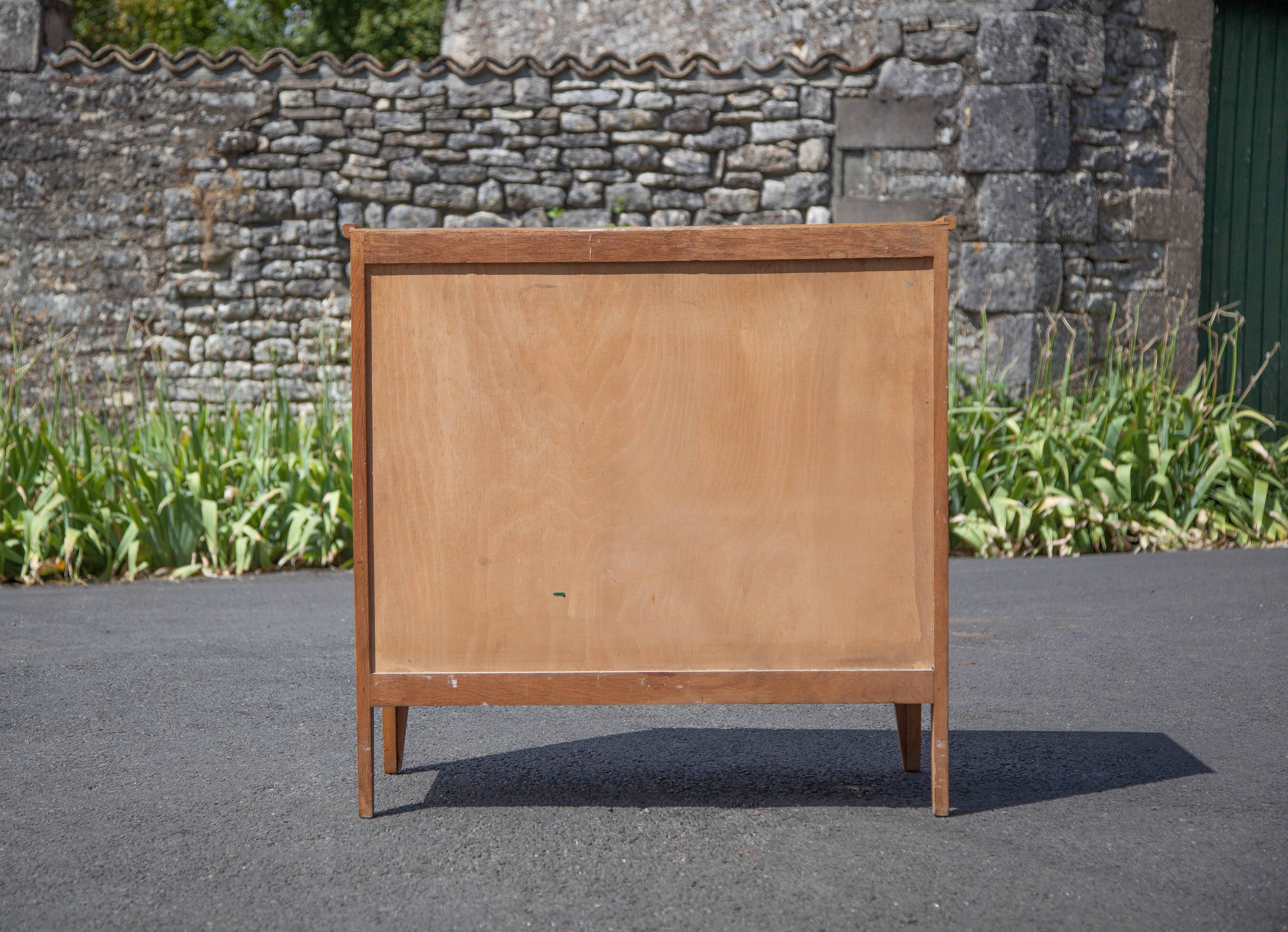 Commode vintage, meuble à tirois, meuble de rangement, commode bois, 60's