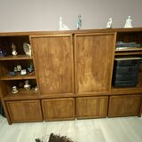 TV unit with generous storage.