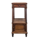 Louis XVI style mahogany bedside table made in Faubourg St Antoine