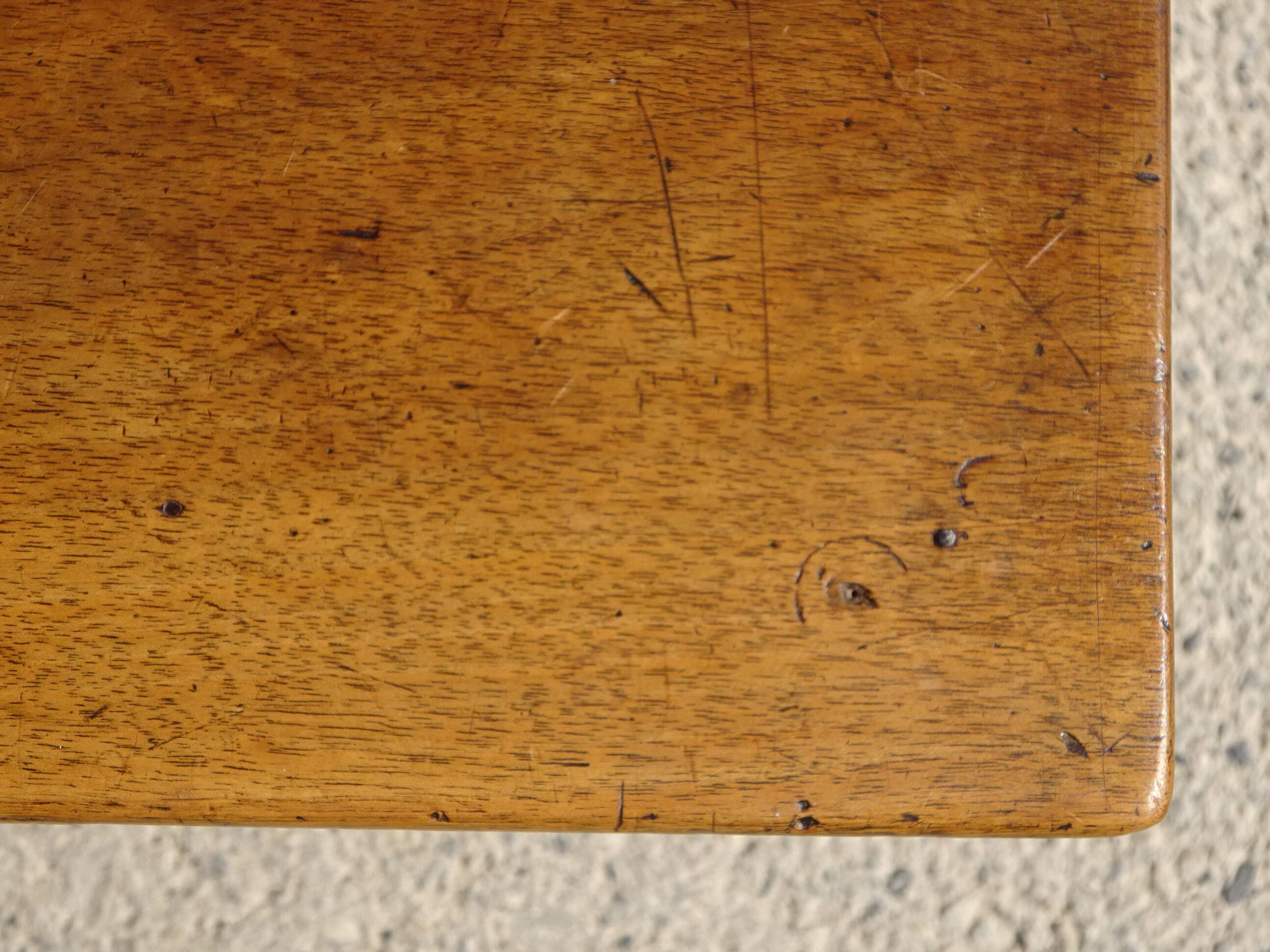 Vintage desk in solid walnut