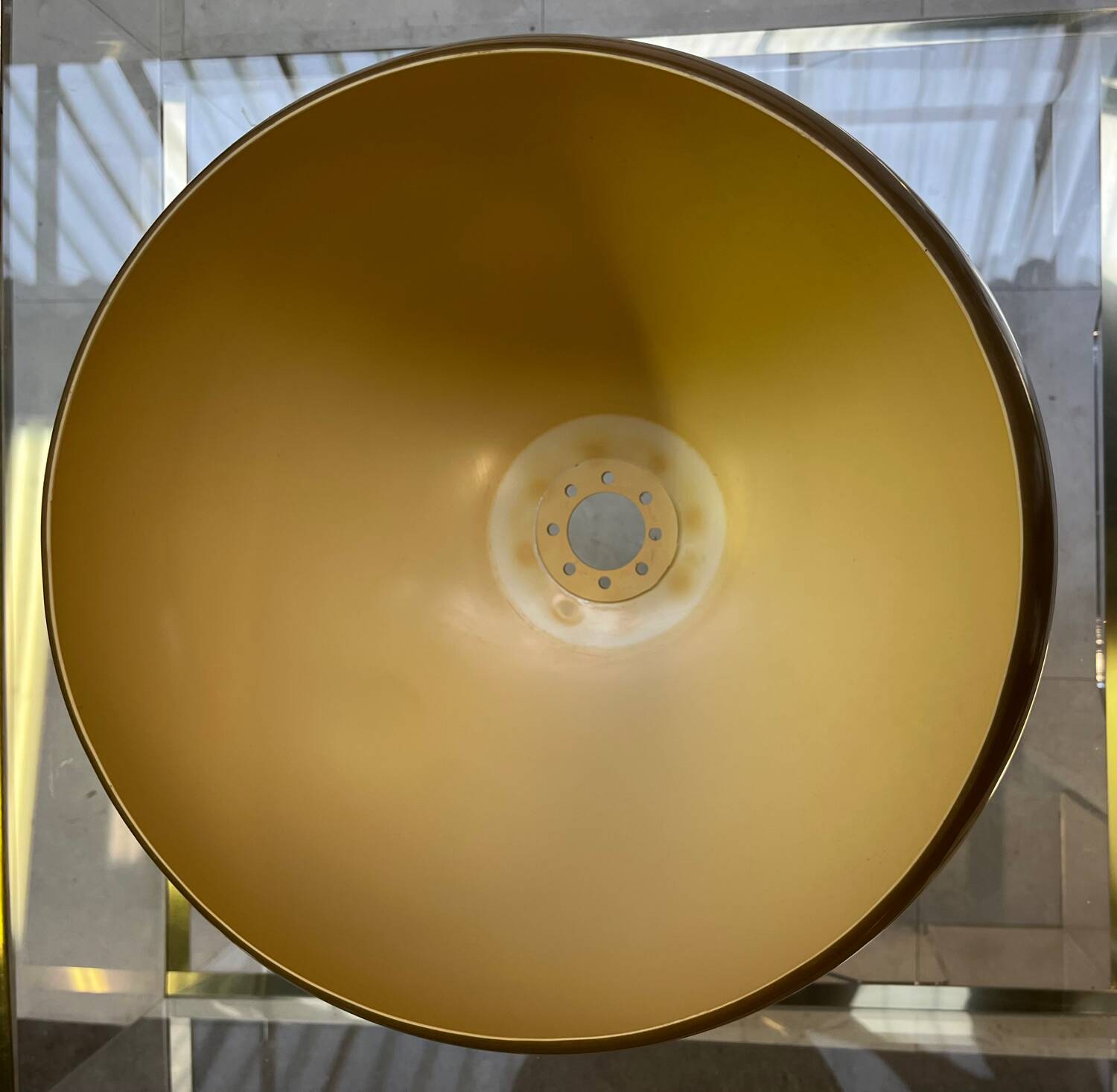 Lampadaire arc pied marbre année 70/80