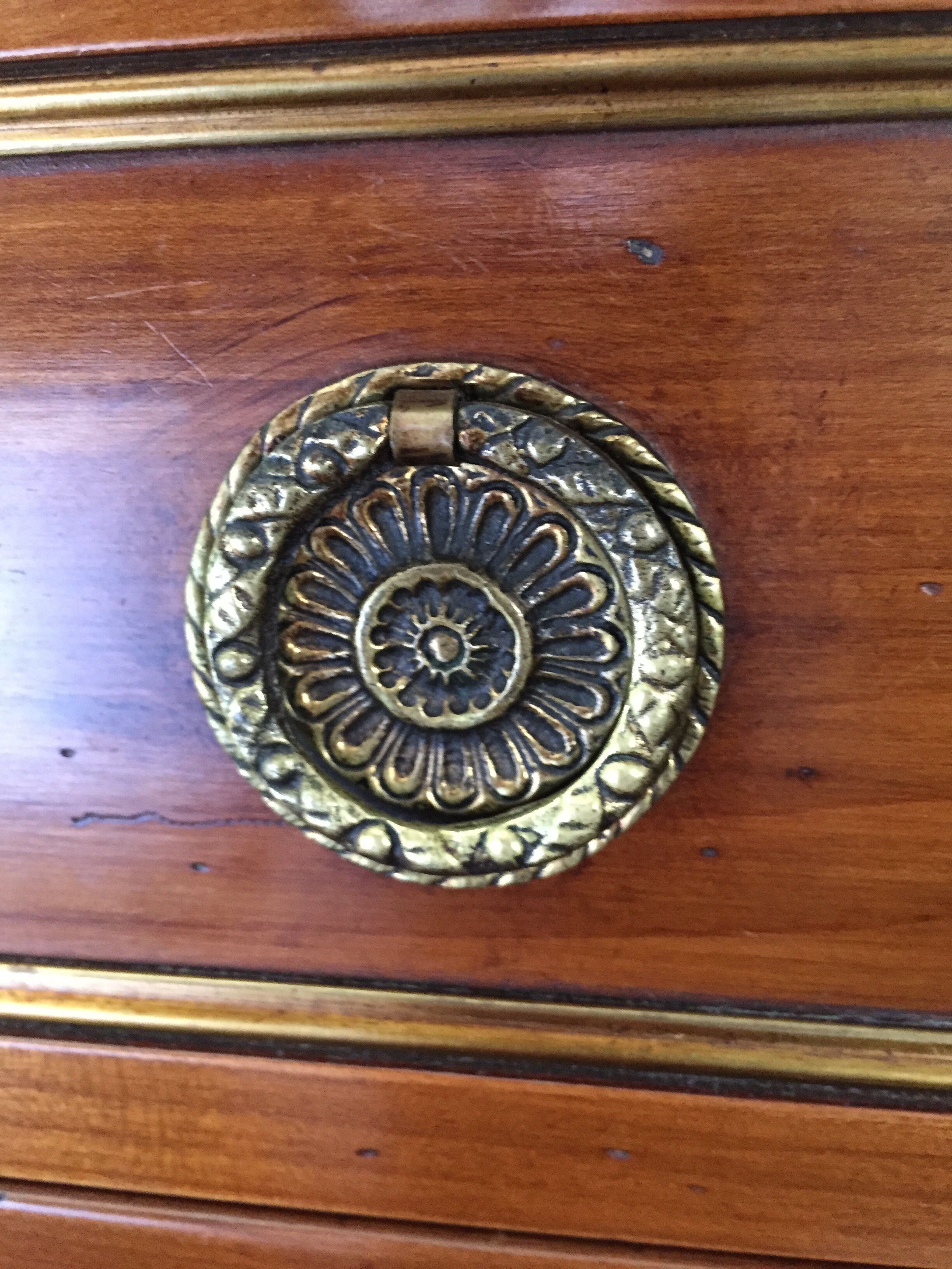 Louis XVI-style chiffonnier with six drawers