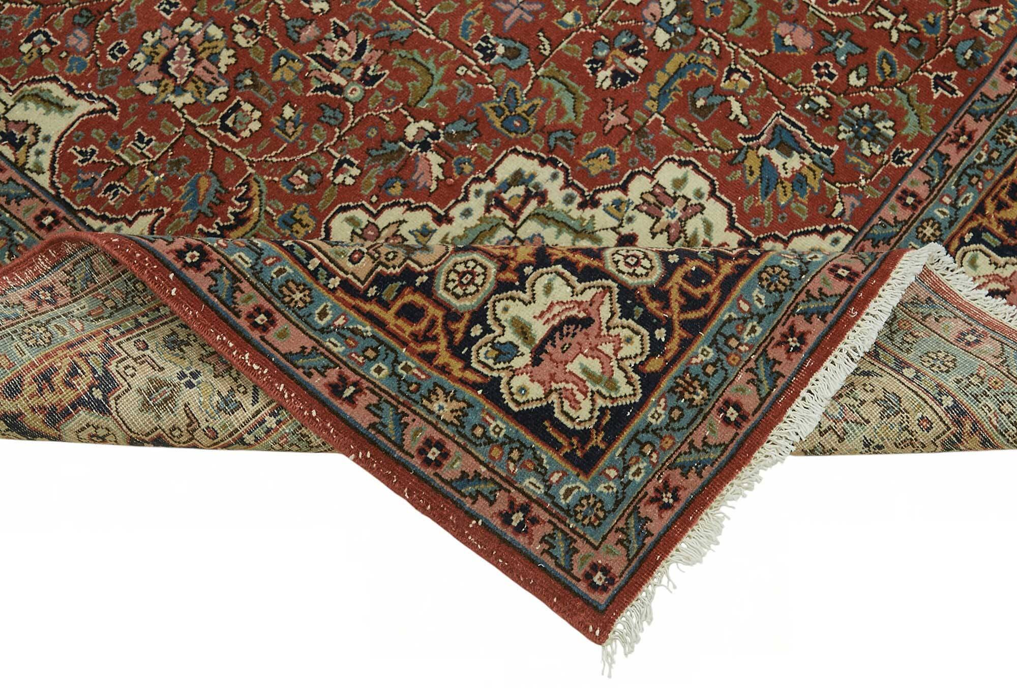 Turkish Wool Vintage Kayseri Rug 204 cm x 298 cm