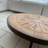 Roger Capron Ceramic Herbier Coffee Table Circa 1960