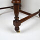 Neo-Renaissance walnut armchair with lion heads, circa 1880