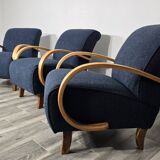 Set of Lounge Chairs by Jindrich Halabala, 1940s