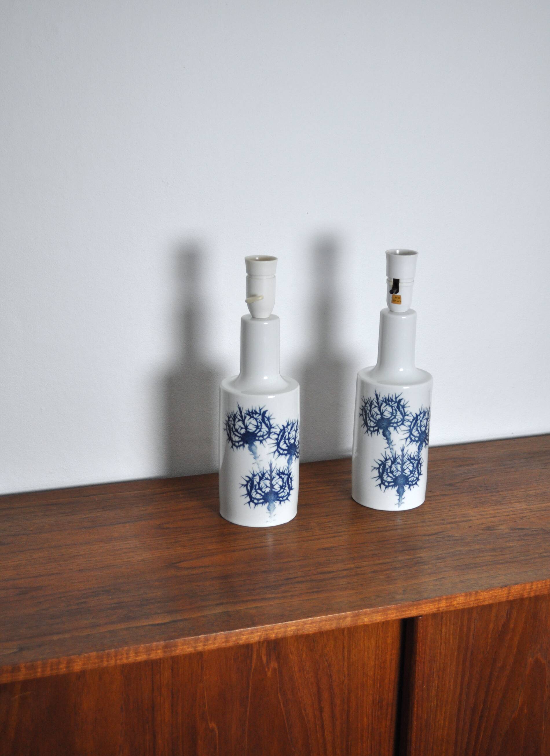 Table Lamps from Royal Copenhagen with Fog & Mørup, 1960s