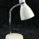 Vintage articulated desk lamp in beige metal years 70