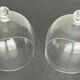 2 glass bells