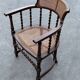 Antique Barley Twist, Rattan Seated Captains Chair easy chair Classic