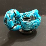 Luc Vallauris Fatlava Sea Foam Candle Holder
