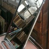 Art deco bar trolley in chrome