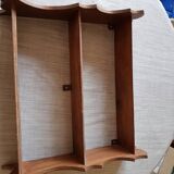 Wooden wall shelf