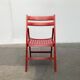 Mid-century wooden folding chair, 1960s, set of 4