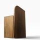 Vintage wooden wardrobe/display cabinet/wall unit