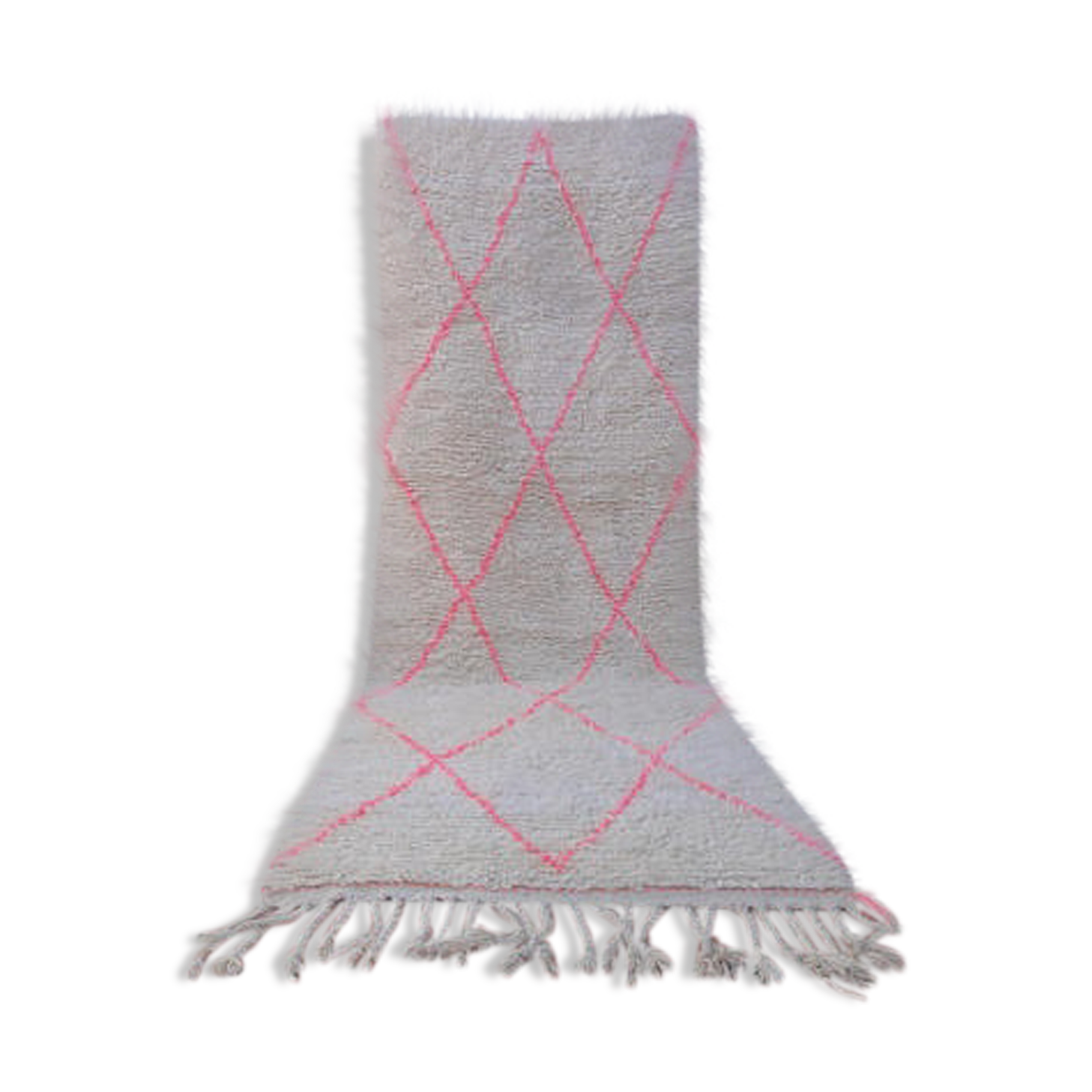 Moroccan Beni Ouarain hallway carpet berber 283 x 100