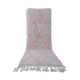 Tapis couloir Beni Ouarain marocain berber 283 x 100
