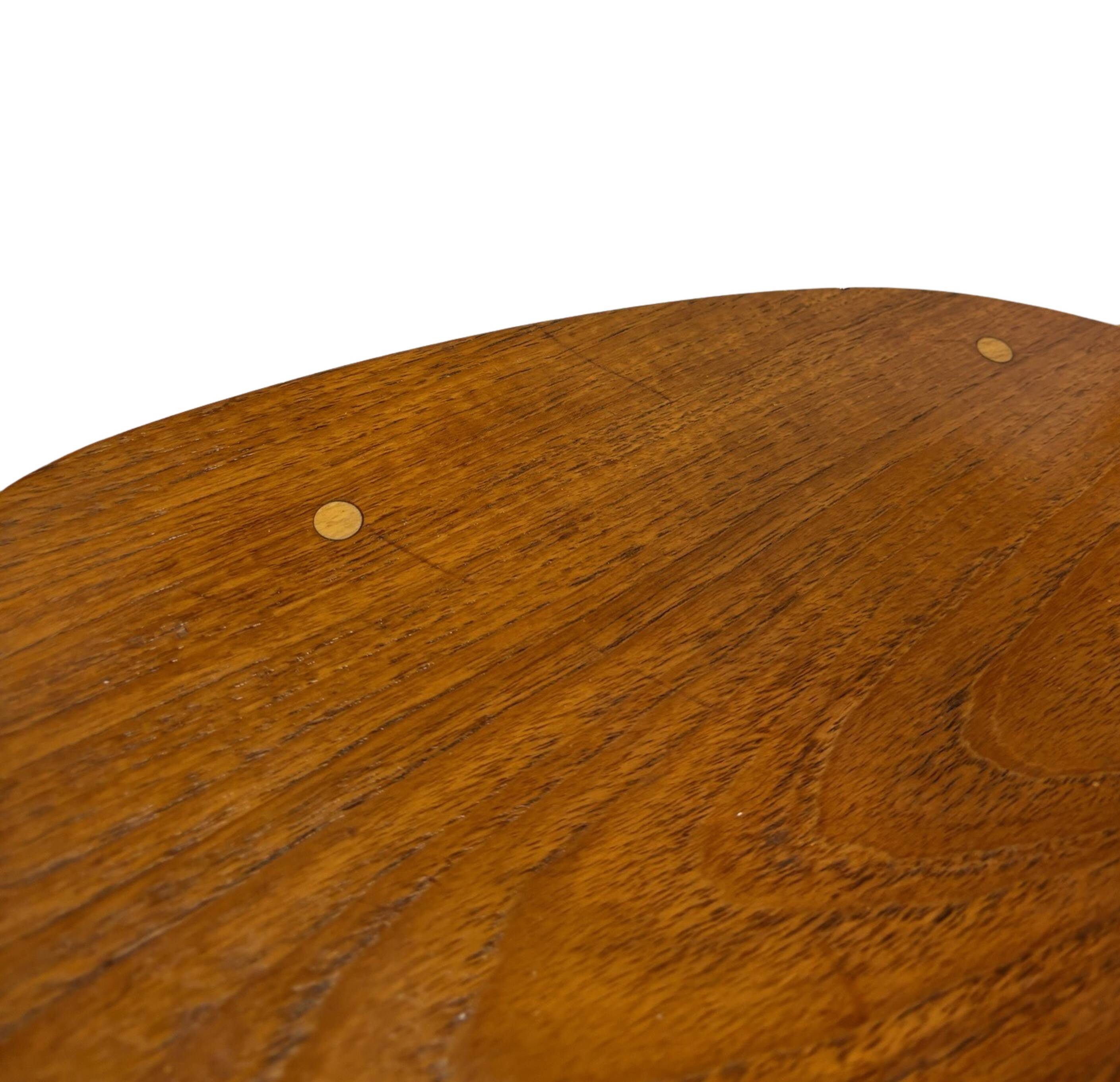 Vintage dining room chair Scandinavian 1960s plywood and teak design