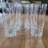 5 vintage BP Bormioli glasses
