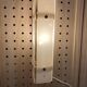 Pair of glass wall lights scandinavian design 1960.