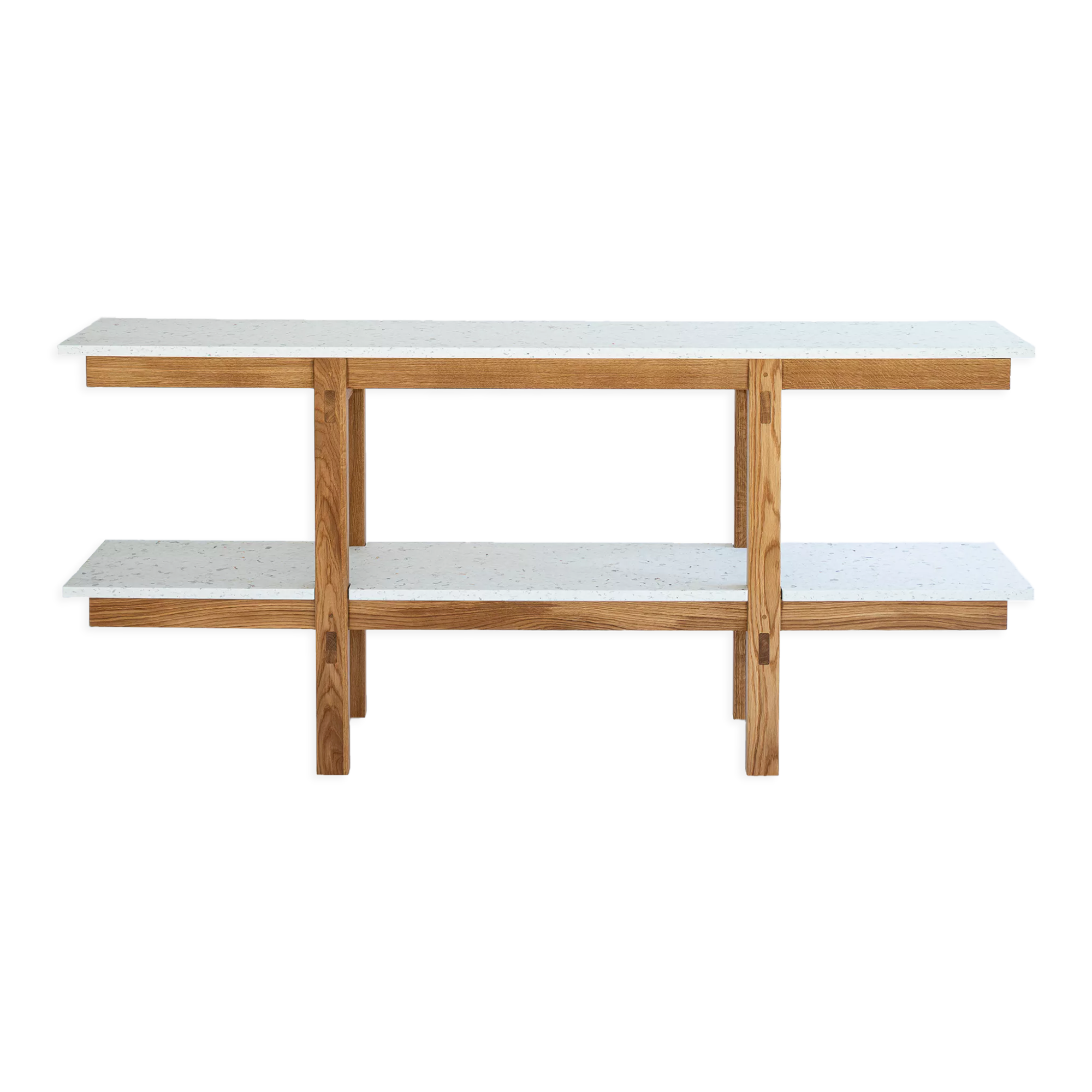 Enfilade Rinku oak and white recycled plastic