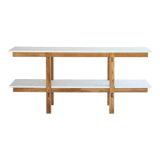 Enfilade Rinku oak and white recycled plastic