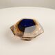 Sculptural submerged glass ashtray by Gianfranco Mandruzzato Murano 1970