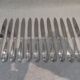 12 Dixi Grand Prix Monaco silver plated dessert knives 20.5cm