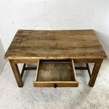 Solid wood farm table