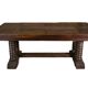 Large solid oak table by Joseph Savina 1950