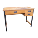 Wood and metal desk from the 60s/70s