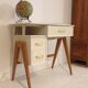 Bureau vintage pieds compas