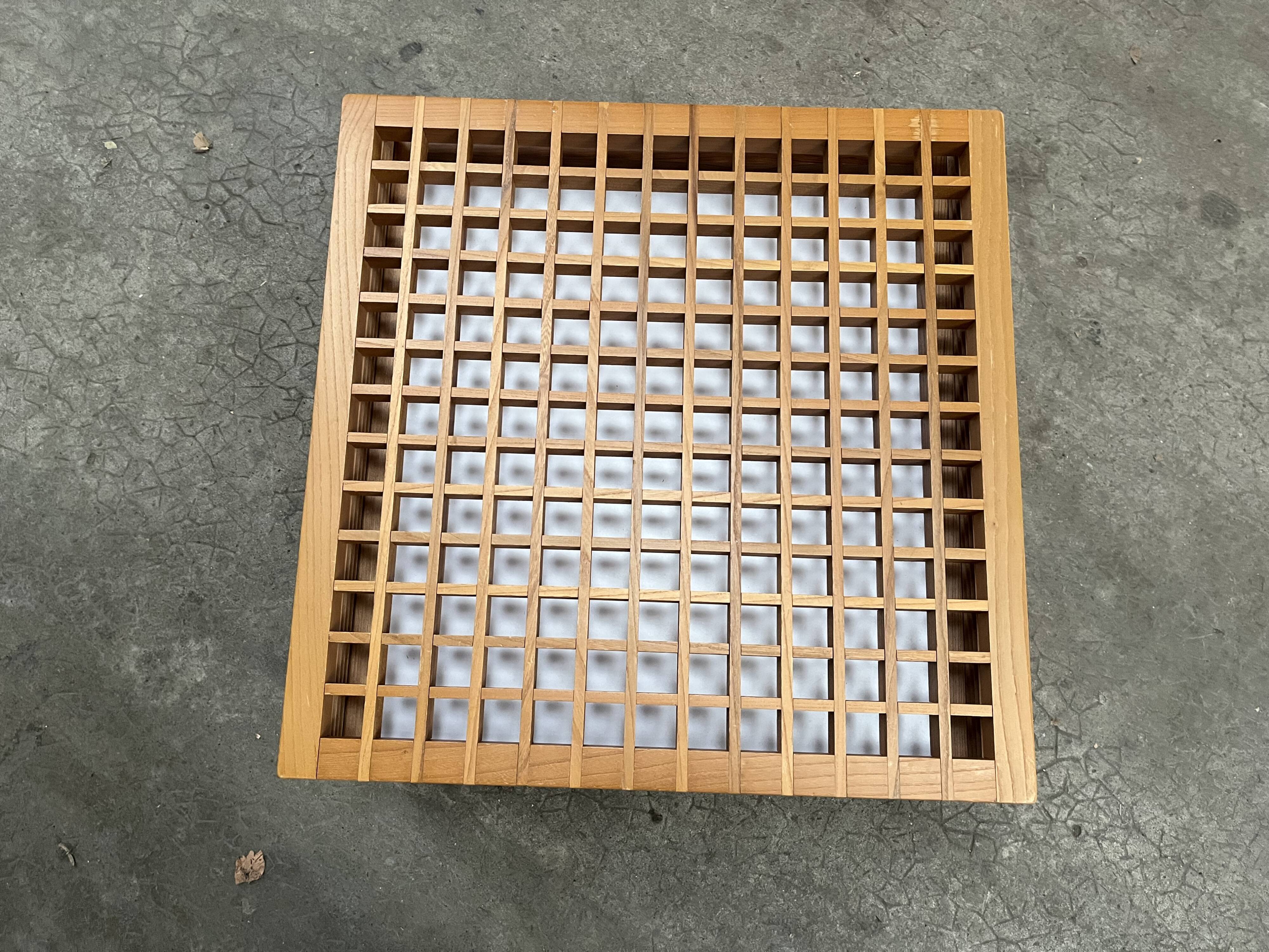 tetra design coffee table Bernard Vuarnesson
