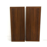 Scandinavian walnut dining table, Sweden, 1960