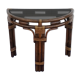Half-moon bamboo console