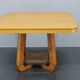 1970s Italian Extendable Dining Table in Maple Finish