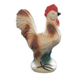 Multicolored ceramic rooster