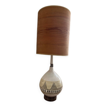 Ceramic lamp G. Pelletier 1960
