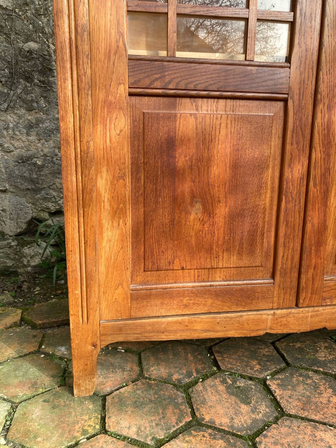 Vintage glass cabinet