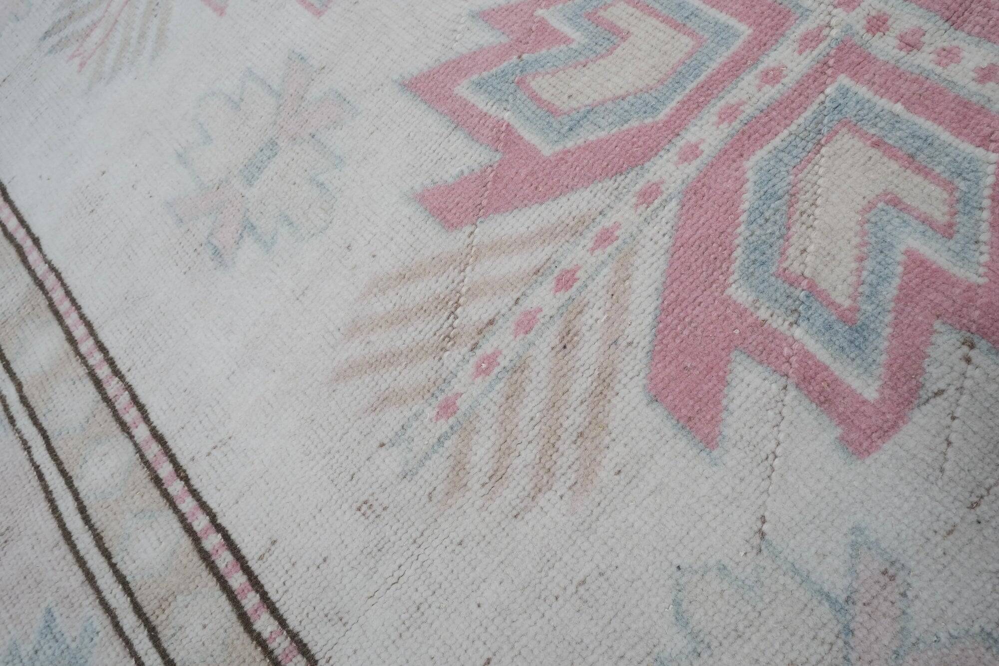 Vintage Turkish rug handmade 180x222 cm
