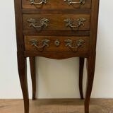 Louis XV style bedside in walnut