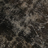 5x9 handmade  brown vintage rug 149x269cm