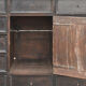 Travel cabinet on its base