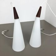 Pair de suspensions « trompet » Jo Hammerborg pour Fog & Mørup Danemark 1963